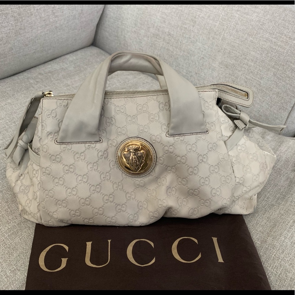 Authentic Gucci Leather Handbag